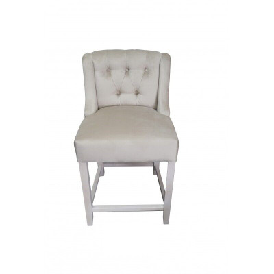 Modern Brown Chesterfield Bar Stools Luxurious Seater Designer x8 Chairs