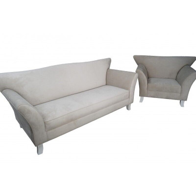 Sofa 3 Seater + 1 Seater Sofa set Upholstery Designer Couches Sofas Suite