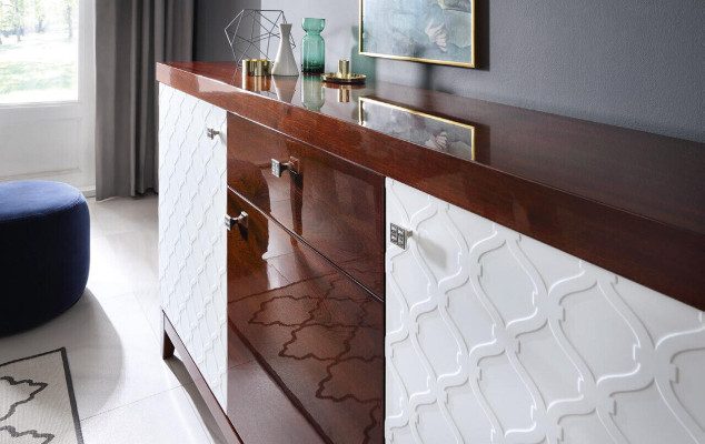 Design Wood High Gloss Bedside table Consoles Side Night Consoles Bedside tables new