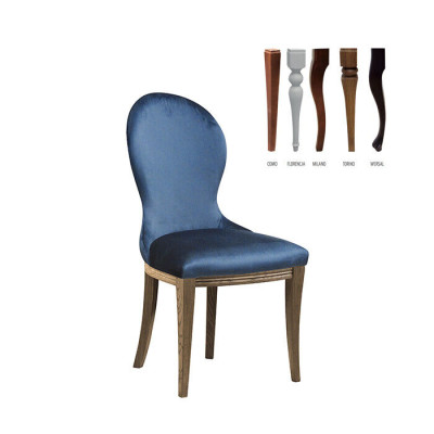 French Designer Upholstered Chair Chairs Upholstery Sofa Classic new CM-U3
