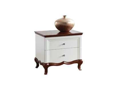 Classic Bedside tables Bedside table Real Handcraft Real wood Solid Model MI-SZN