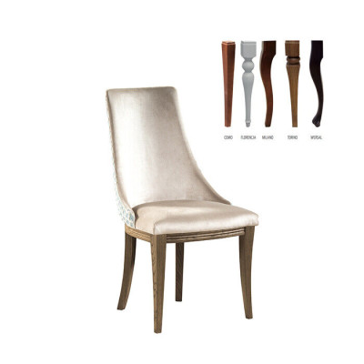 Classic r Designer Upholstery Chair Upholstered Chairs Textile Leather Fabric CM-U1
