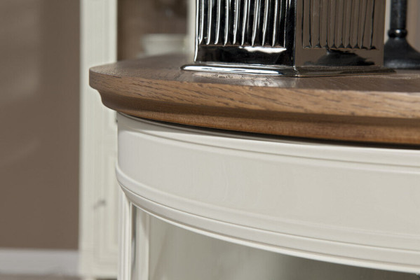 Classic r Nightstand Bedside table Solid Console Shelf Bedroom FL-SZN