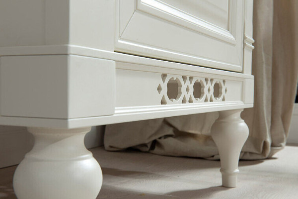 Nightstand Shelf Bedside table Solid Console Shelf Bedroom FL-N2
