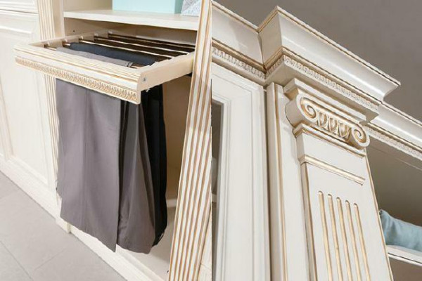 Element Model V1D-11 for Walk-in Wardrobe Wardrobe Italian Furniture
