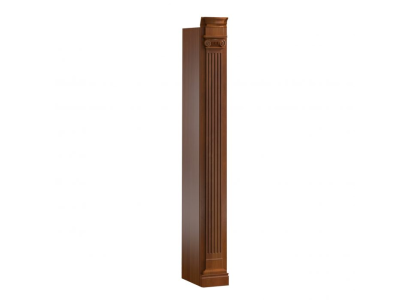 Classic column end element for wardrobe wall unit L, R - Model BA - 20