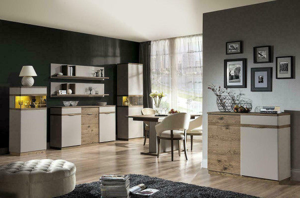 Classic Chest of drawers Display case Chests of drawers Display case Dresser cabinet Wardrobe CM-W3/4 P/L