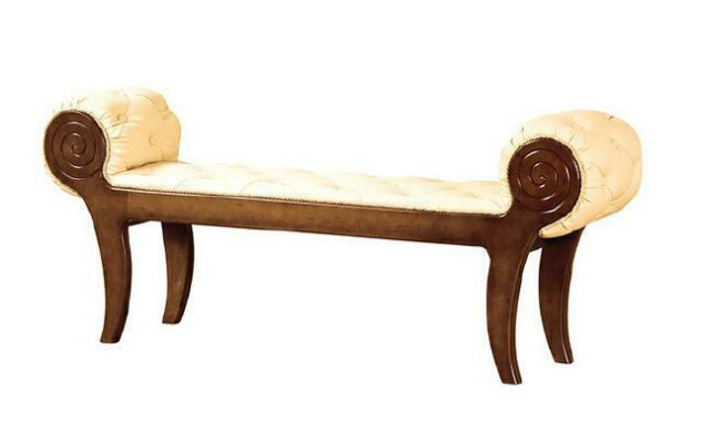 Classic R Stool RETRO RUSTIC FOOTSTOOL OTTOMAN Bench seat Stool - Model N