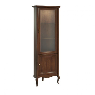 Corner cabinet Solid wood wooden cabinet Classic Display case showcase cabinet - PR-W-N
