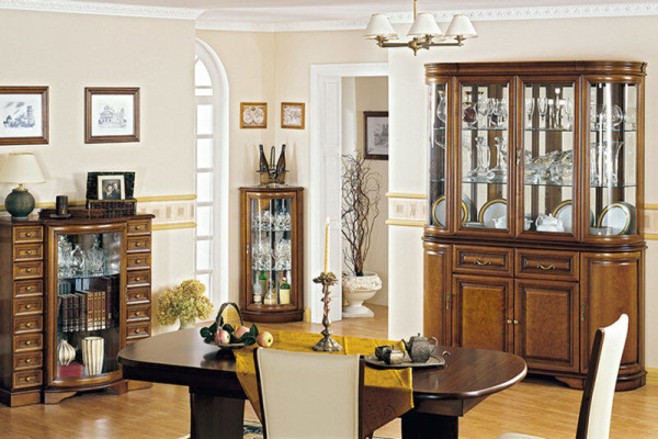 Classic Display case Chest of drawers Chests of drawers Dresser cabinet Wardrobe Display cases Model Z-KS2