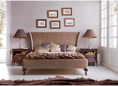 Classic s Bed Beds Double bed Wooden bed Country house - Model CL-1