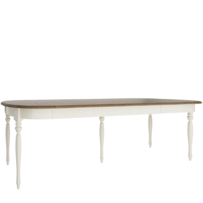 Large table dining table wooden table conference table extendable 290cm model FL-S1