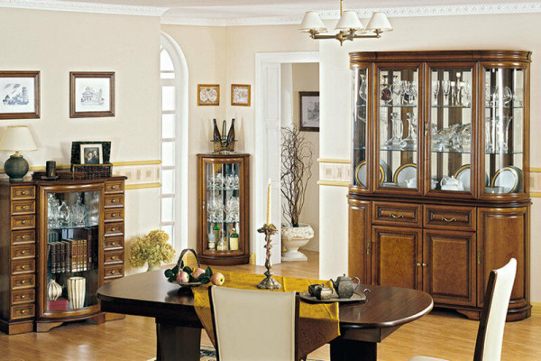 Solid wood Handcraft Rustic Wardrobe Classic Display Cabinet Display Cabinets-Z-W2