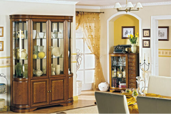 Solid wood Handcraft Rustic Wardrobe Classic Display Cabinet Display Cabinets-Z-W2