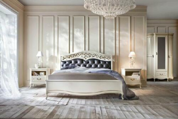 Royal Bed Double bed Chippendale Classic s - MODEL V-A-N