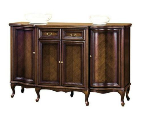 Classic Chest of drawers Chest of drawers Dresser Cabinet Antique Style Wardrobe Wood Model