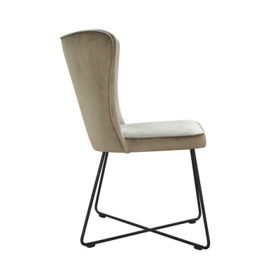 Chair 8x Dining room Upholstered Chair TV Lounge Seat Armchair Set new Club Textile