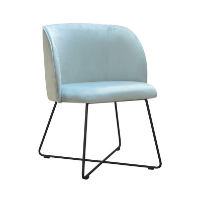 Chair 8x Dining room Upholstered Chair TV Lounge Textile Seat Armchair Set new