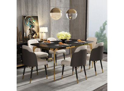 Classic r 6x Chairs Wood Dining room Suite Chair Set Chair Group Chairs