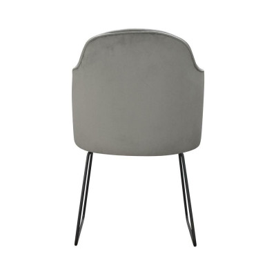 Chair 6x Dining room Upholstered Chair TV Lounge Club Textile Seat Armchair Set