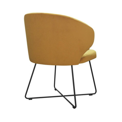 Chair 6x Dining room Upholstered Chair TV Lounge Textile Seat Armchair Set new