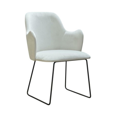 Chair 6x Dining room Upholstered Chair Armchair Textile Seat Armchair Set new Club TV
