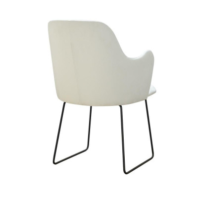 Chair 6x Dining room Upholstered Chair Armchair Textile Seat Armchair Set new Club TV