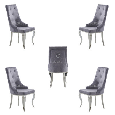 Set Chairs 4x Group Dining Room new Suite Design Armchair Chair