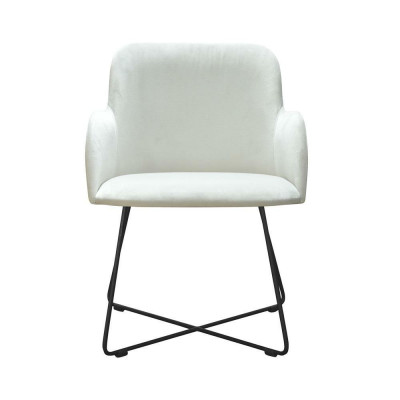 Chair 4x Dining room Upholstered Chair Television Club Textile Seat Armchair Set new