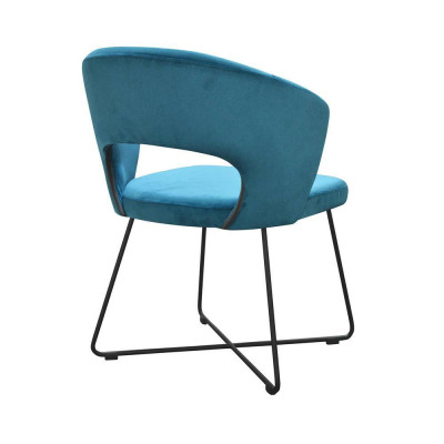 Chair 4x Dining room Upholstered Chair TV Lounge Club Seat Textile Armchair Set