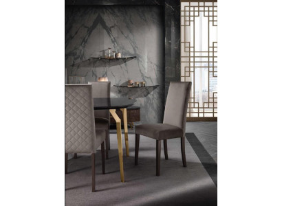 Chair Dining room chair Stühl 1 Seater Armchair Luxury Furniture Design Chairs Fabric new