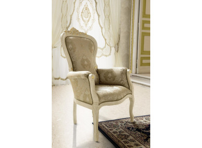 Dining room Chair Armchair Set Club with Armrests Luxury Armchair Chairs Furniture Italy