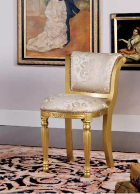 Dining room Chair with Armrest Classic new Designer Upholstery seating furniture