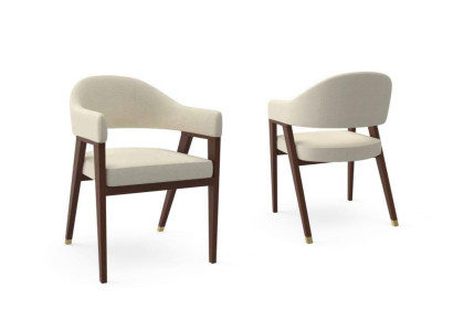 Design Chairs Upholstery Hotel Chair Textile Wood Furniture in the Dining room new