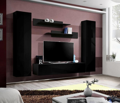 Complete e Set Wall unit Living room Luxury Furnishings Modern Furniture