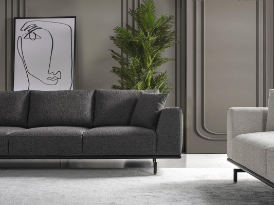 Complete e couch set sofa sofas armchair gray sofa set set 4 pieces