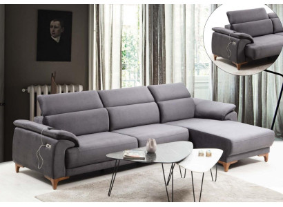 Corner sofa L-shape Modern Living room Sofa Couch Upholstered furniture Luxury Design