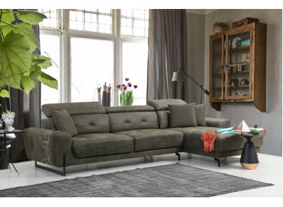 Relax Corner sofa L-shape Luxury Furniture Living room Corner Sofa Couch Upholstery Modern new
