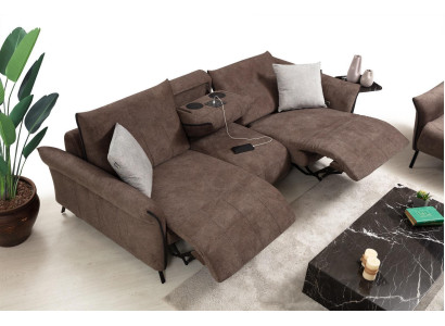 Luxury sofa couch living room four-seater upholstered sofa modern designer new