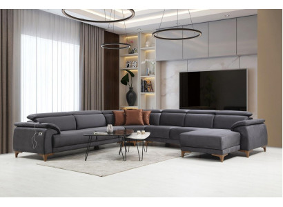 Living room Corner sofa U-shape Upholstered furniture Sofa Couch Modern Furniture Design