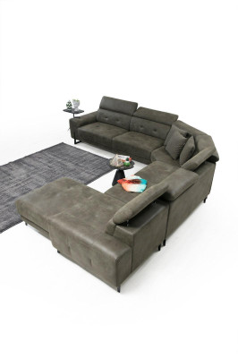 Living room Corner sofa U-shape Luxury Furniture Modern Sofa Couch Corner suite