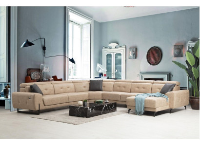 Corner sofa U-shape seat furniture Designer seat furniture Modern Sofa Couch Upholstery