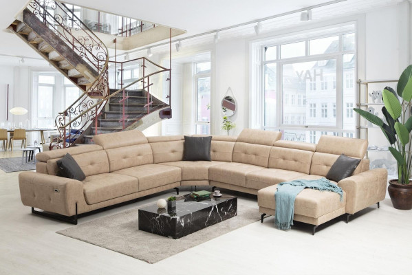 Corner sofa U-shape seat furniture Designer seat furniture Modern Sofa Couch Upholstery