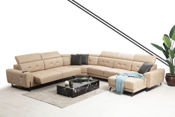 Corner sofa U-shape seat furniture Designer seat furniture Modern Sofa Couch Upholstery