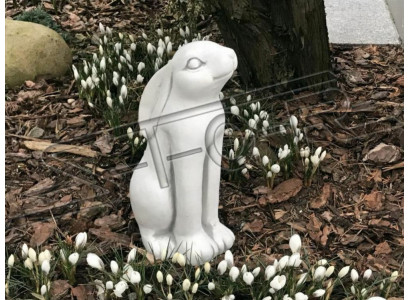 Garden Decoration Rabbit Patio Stone Figures Decorative Figure Nature Statue
