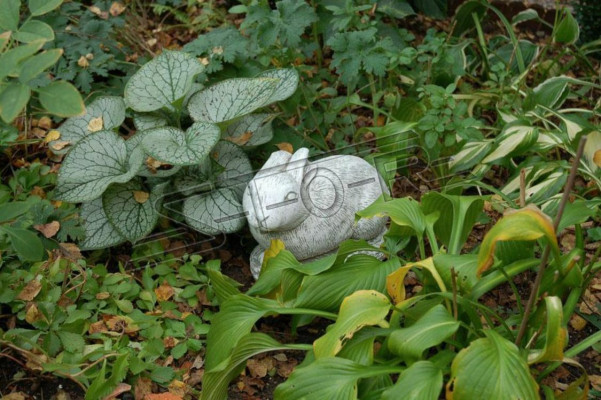 Garden Decoration Rabbit Terrace Stone Figures Figure Decorative Statue