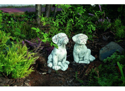 Garden Decoration Dog Patio Stone Figures Figure Decorative Statue