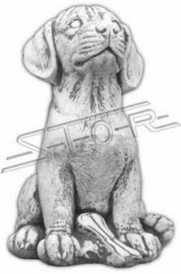 Garden Decoration Dog Patio Stone Figures Figure Decorative Statue