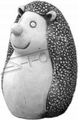 Garden Decoration Hedgehog Patio Caricature Stone Figures Decorative Statue