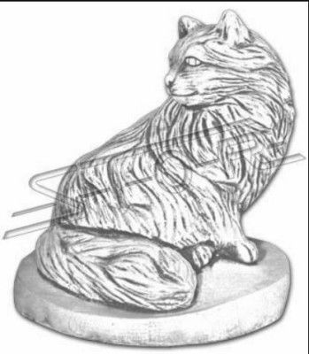 Garden Decoration Cat Statue Sculpture Figures Sculptures Design